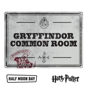 Small Tin Sign Harry Potter Common Room